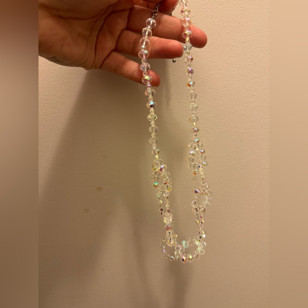 Elegant Crystal Beaded Necklace
